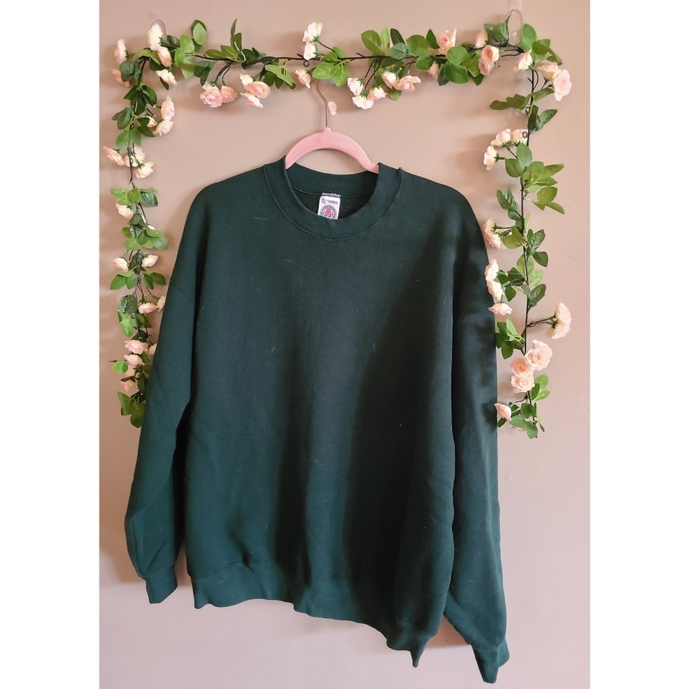 Vintage Dark Green Crewneck